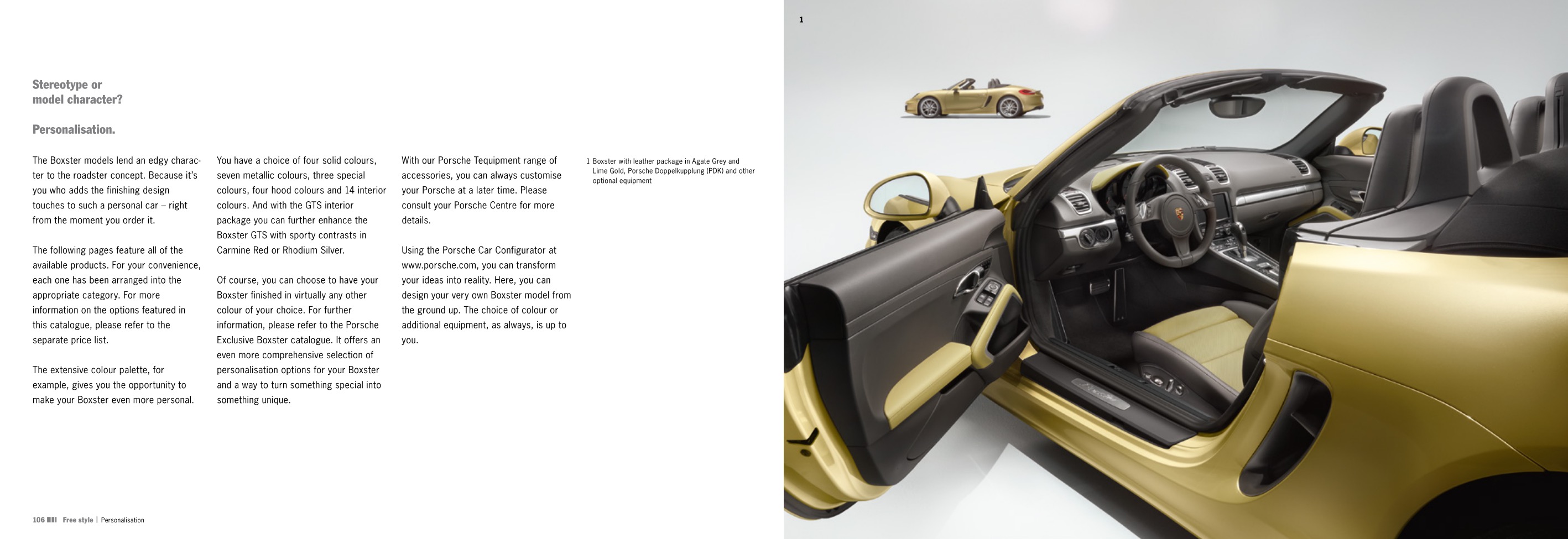 2015 Porsche Boxster Brochure Page 25